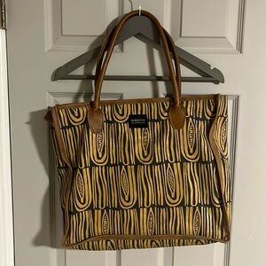 Mongoose Gold/Brown Tote Bag - Made in South Africa.